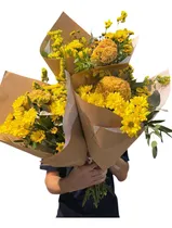 Comprar Ramo De Flores Amarillas - Naturales - Flores A Domicilio