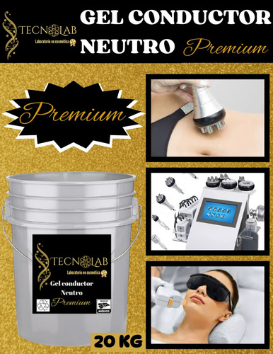 Gel Conductor Neutro Para Aparatología Spa Calidad Premium Neutra