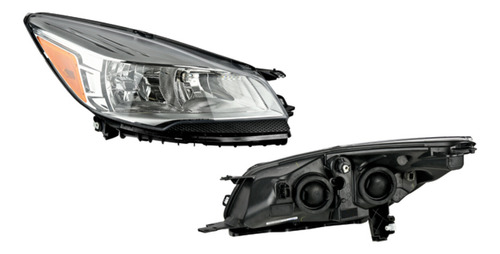 Faro Ford Escape 2013 2014 2015 C/reflejante Ambar Derecho