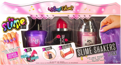 Imagen 2 de 7 de Slime Glam Set De 3 Slime Shakers Para Fabricar