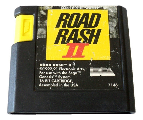 Road Rash 2 Juego Original Para Sega Genesis 1993 Ea 