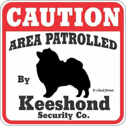 Yard Dog Muestra De La Precaución Área Patrullada Por Keesho