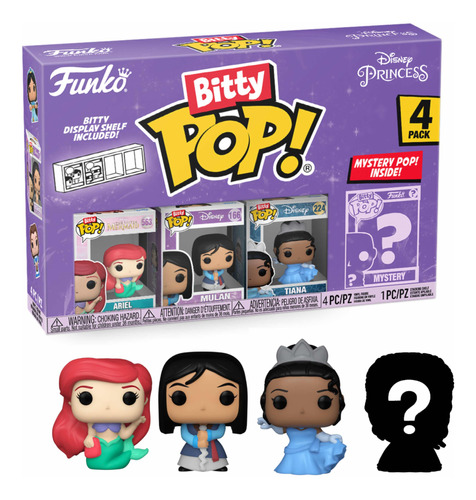 Set De Princesas Disney, Funko Pop.