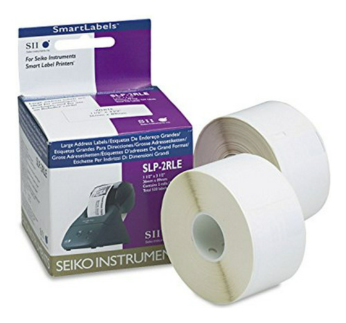 Etiquetas Autoadhesivas Seiko, 1-1/2 X 3-1/2, Blanc