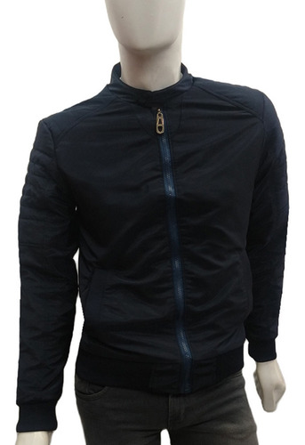 Chamarra Tipo Bomber Jacket Hombre Caballero Ligera Forrada