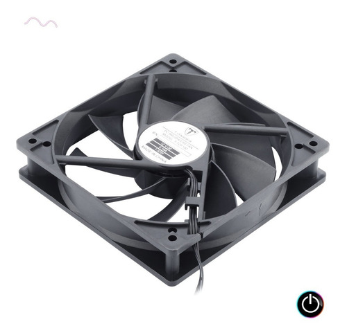 Cooler Fan Black 120mm T-dagger T-tgf100 Silencioso