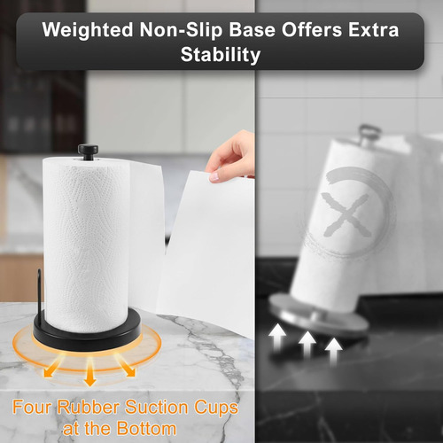 Soporte Para Toallas De Papel Con Trinquete Para Cocina