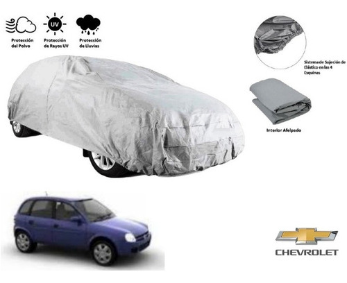 Forro C Broche Impermeable Afelpada Chevrolet Chevy 4p 2006