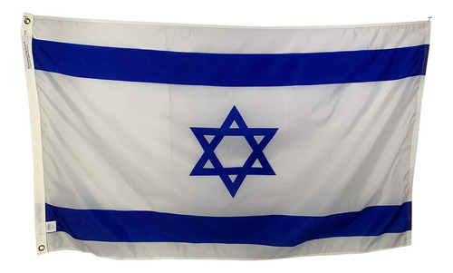 Bandera De Barco De Israel De 12 X 18 Pulgadas, Nailon Para 