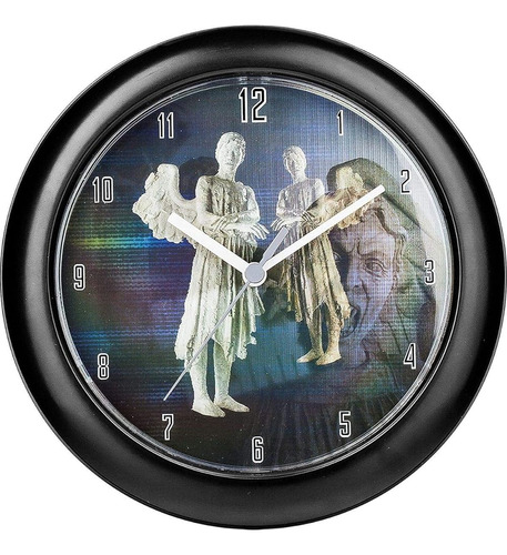 Doctor Who Weeping Angel Lenticular Wall Clock