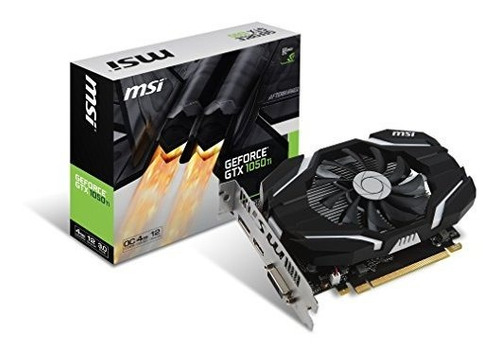 Tarjeta De Vídeo Msi Gtx 1050 Ti 4gb Oc Gddr5