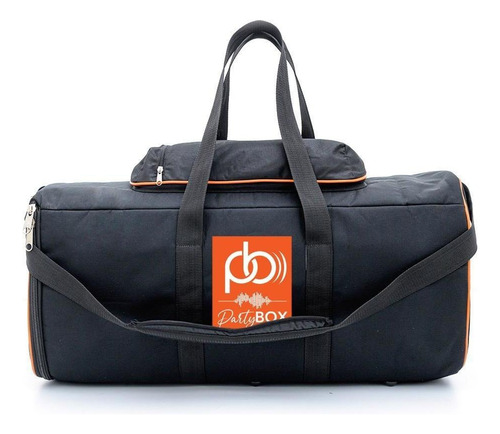 Case Bolsa Bag Som Partybox 100 Resistente Espumada Premium Cor Preto