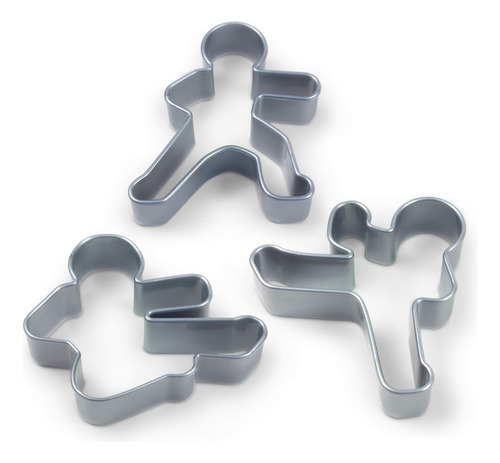 Fred Ninjabread Men Cookie Cutters, Set Of 3