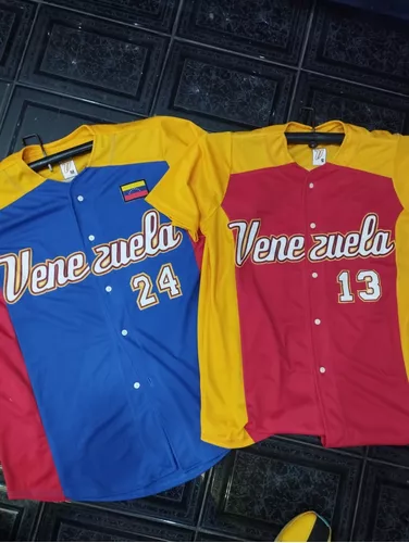  Camiseta de béisbol Venezuela Retro Vinotinto Beisbol 24,  Blanco : Ropa, Zapatos y Joyería