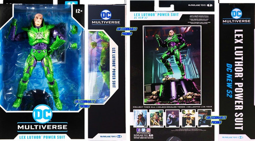 Mcfarlane Dc Comics Lex Luthor Power Suit New 52 Multiverse
