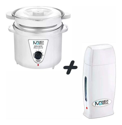 Kit Panela Termocera Megabell 900g C. Refil + Apare. Roll On