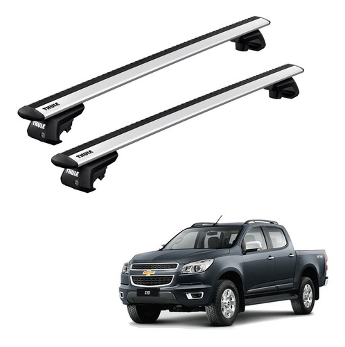 Rack Bagageiro Thule Evo Gm S10 Cabine Dupla 2012 Em Diante