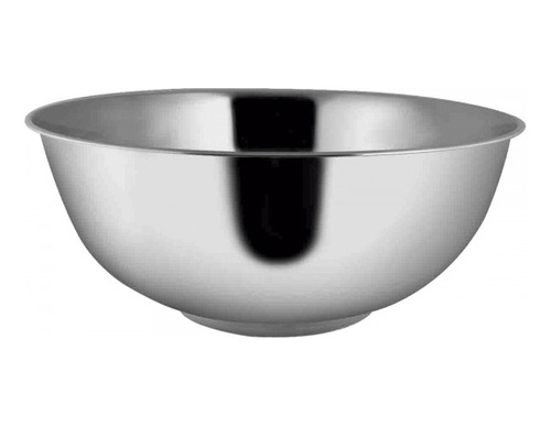 Bowl Aço Inox 20cm Tigela Cumbuca Bacia Reforçada Barato