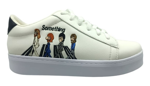 Tenis Bordados The Beatles Para Niño Y Niña, Juvenil