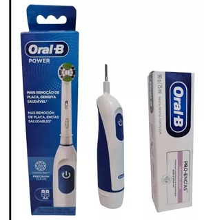 Cepillo Dental Oral B Pilas + Pasta Sensibilidad Oral B