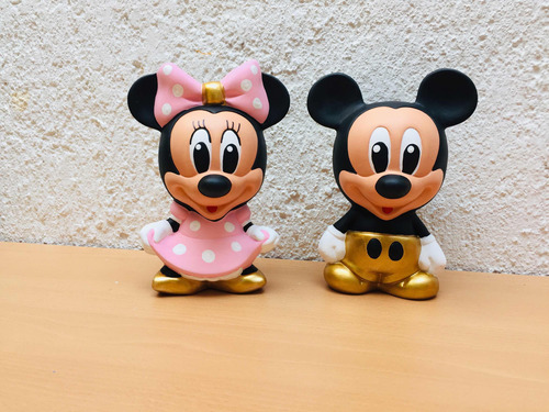 Alcancia Minnie Y Mickey
