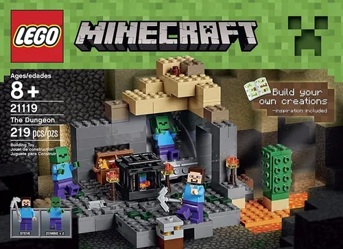 Lego Minecraft Modelo 21119 Orig. 219 Piezas Juguetes Nenes