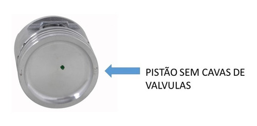 Pistao C/ Aneis 040 Uno Prêmio Fiorino 1.5 Gas Fiasa Apos 90