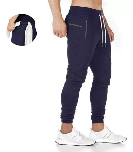 E Pants Jogger Deportivo Slim Fit Súper Calidad Elástico Gym