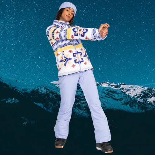 Pantalón De Nieve Roxy Snowboard Térmico Impermeable Mujer M