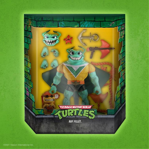 Tmnt Ultimates! Ray Fillet Mantarralla Super 7
