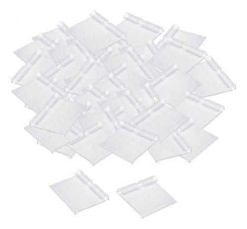 4 X 50pcs Clear Pvc Shelf Etiqueta De Precio Al Por Menor