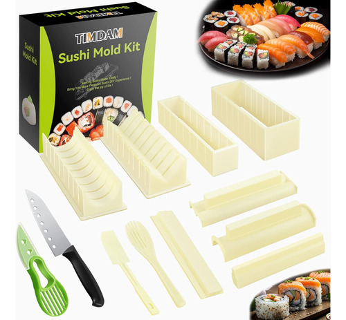  Sushi Maker Kit Para Principiantes Timdam 12 Piezas