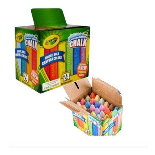 Crayola Gises Lavables Colores Variables Xtr P