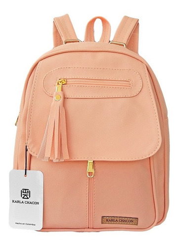 Bolso Dama Morral Mochila Mujer Niña Karla Chacon