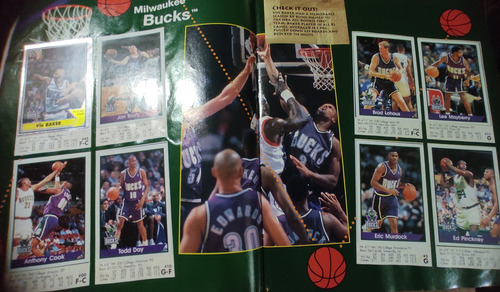 Antiguo Álbum Basketball Nba Temporada Usa 1996/1997 (Usado)