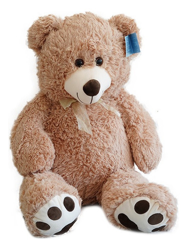 Oso De Peluche Cafe Grande 85cm