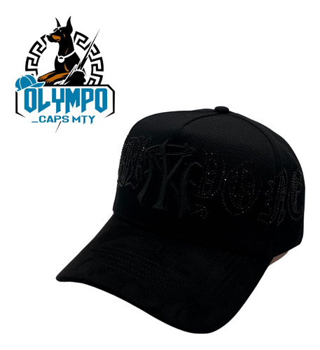 Gorra Ny Cristal Black 31 Hats 100% Og. Fotos Reales Negro Ajustable
