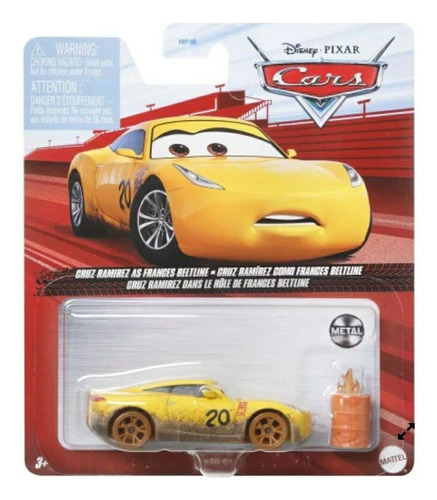 Disney Pixar Cars Cruz Ramirez Como Frances Beltline Diecas.