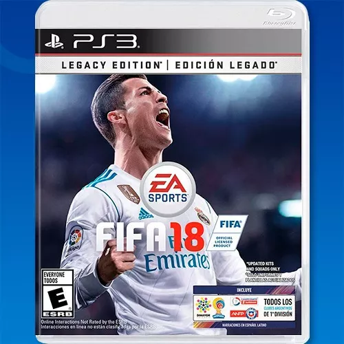 Fifa 18 ps3 psn - Donattelo Games - Gift Card PSN, Jogo de PS3