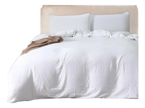 Duvet Cover (forro De Plumon) Doble Liso 180 Hilos Algodon
