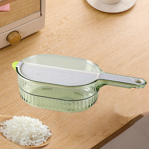 Colador De Filtro De Lavado De Arroz, Escurridor De Verde
