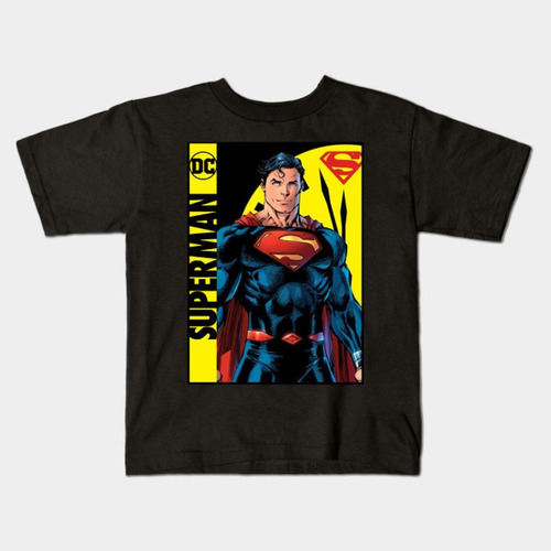 Remera Negra O Blanca Bichos Niño Niña Adultos Superman A 23