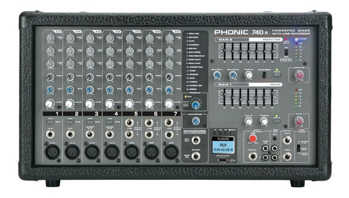 Phonic Powerpod 740r Consola Potenciada 