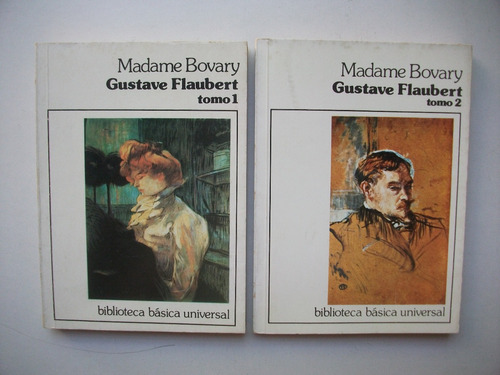 Madame Bovary - Gustave Flaubert - 2 Tomos