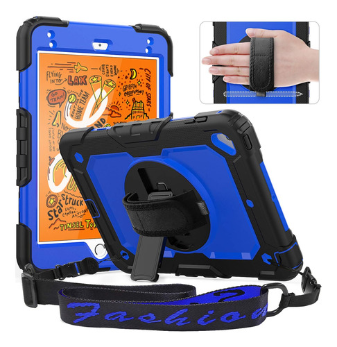 Funda Timecity iPad Mini 4 / iPad Mini 5 Azul Oscuro