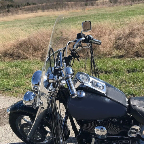 Parabrisas Desmontable 67,3 Cm X 58,4 Cm Para Harley Davidso