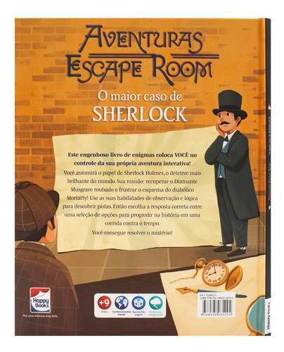Aventuras Escape Room: O Maior Caso De Sherlock