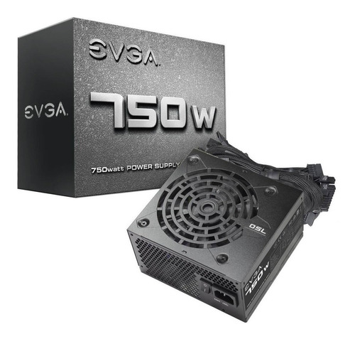 Fuente Pc Evga Gamer 750w Reales Tranza Uruguay