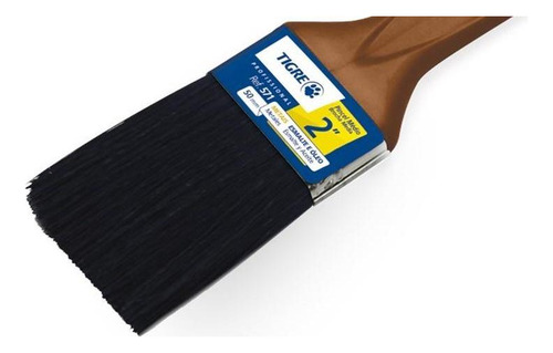 Pincel Trincha Pintura Tigre 571 X 2 Preta 60571008 - Ki
