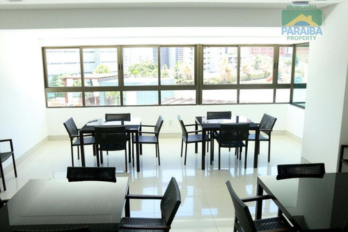 Imagem 4 de 15 de Apartamento Luxo À Venda - Miramar - João Pessoa - Pb - Ap1225